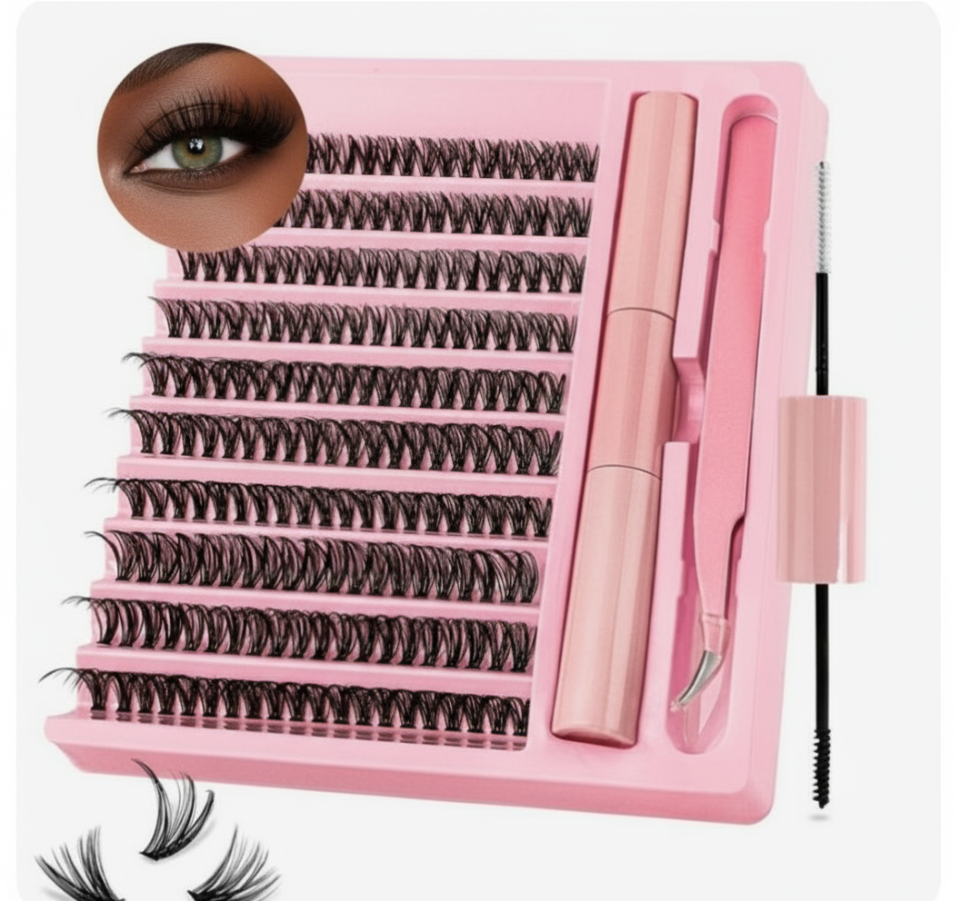 Extensões de Pestanas Cluster (Tufos)