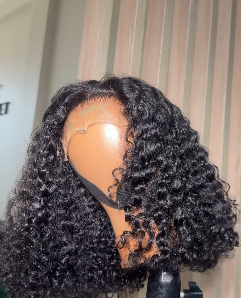Bobs wig cacheado lace 13x4