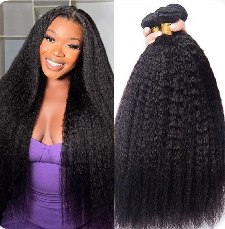 Extensões kinky liso