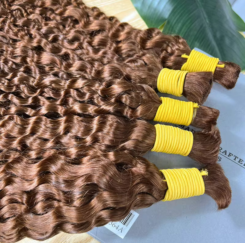 Cabelo cacheado Boho castanha