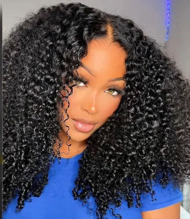 Extensões de Cabelo virgem cacheado Jerry curl