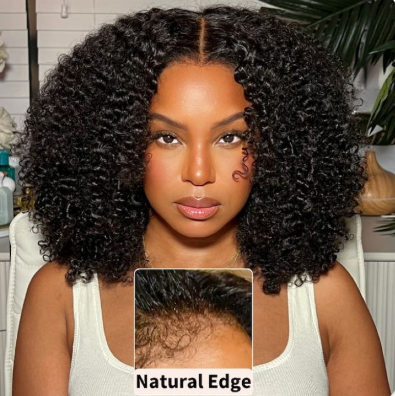 Jerry curly lace wig