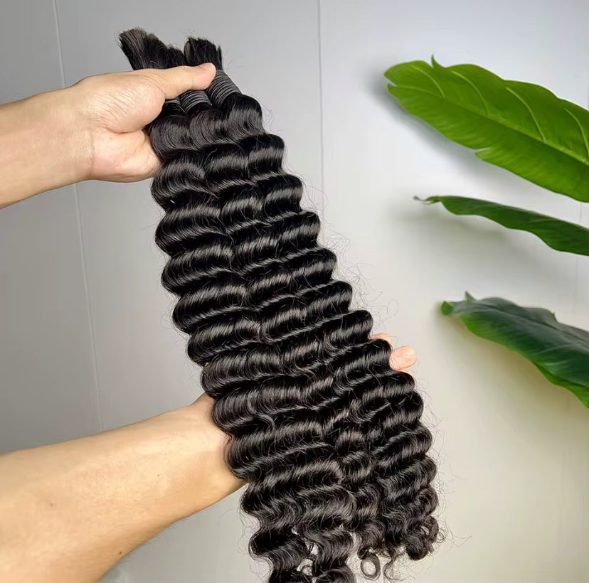 Cabelo cacheado boho, cor preto natural