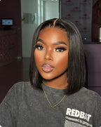 Apresentamos a peruca bob perfeita para um visual impecável com lace orelha orelha