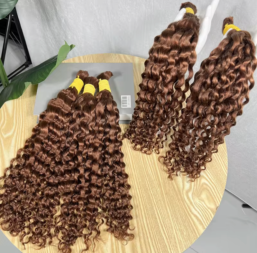 Cabelo cacheado Boho castanha