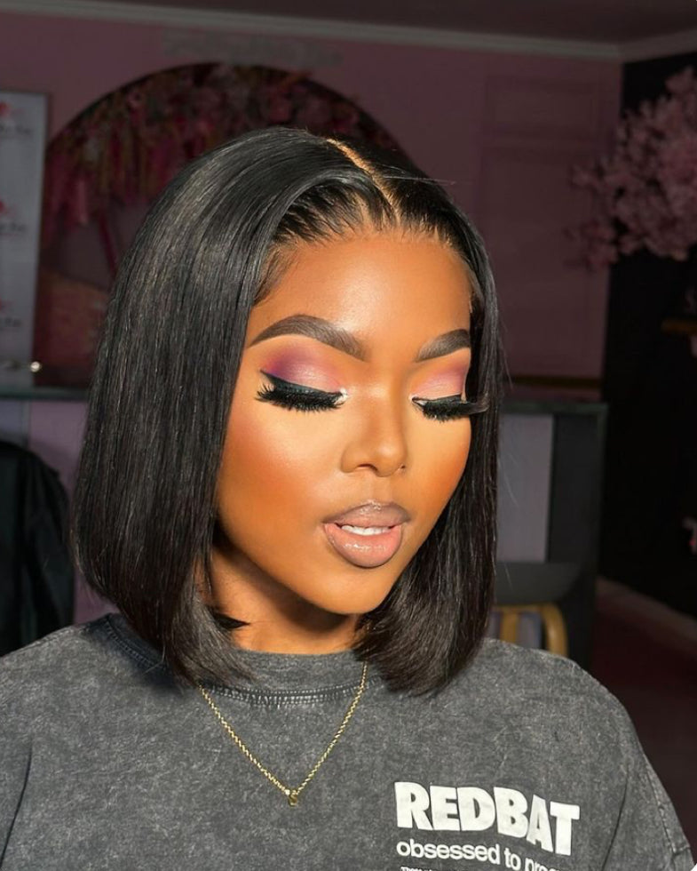 Apresentamos a peruca bob perfeita para um visual impecável com lace orelha orelha