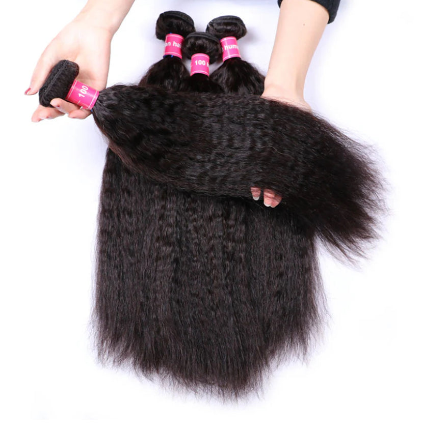 Extensões kinky liso