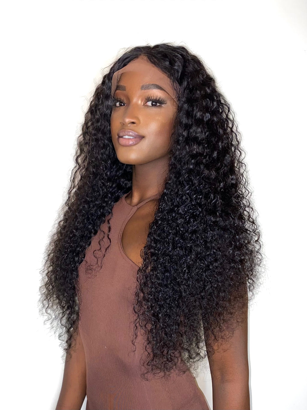 Peruca de lace Hd “deep wave”