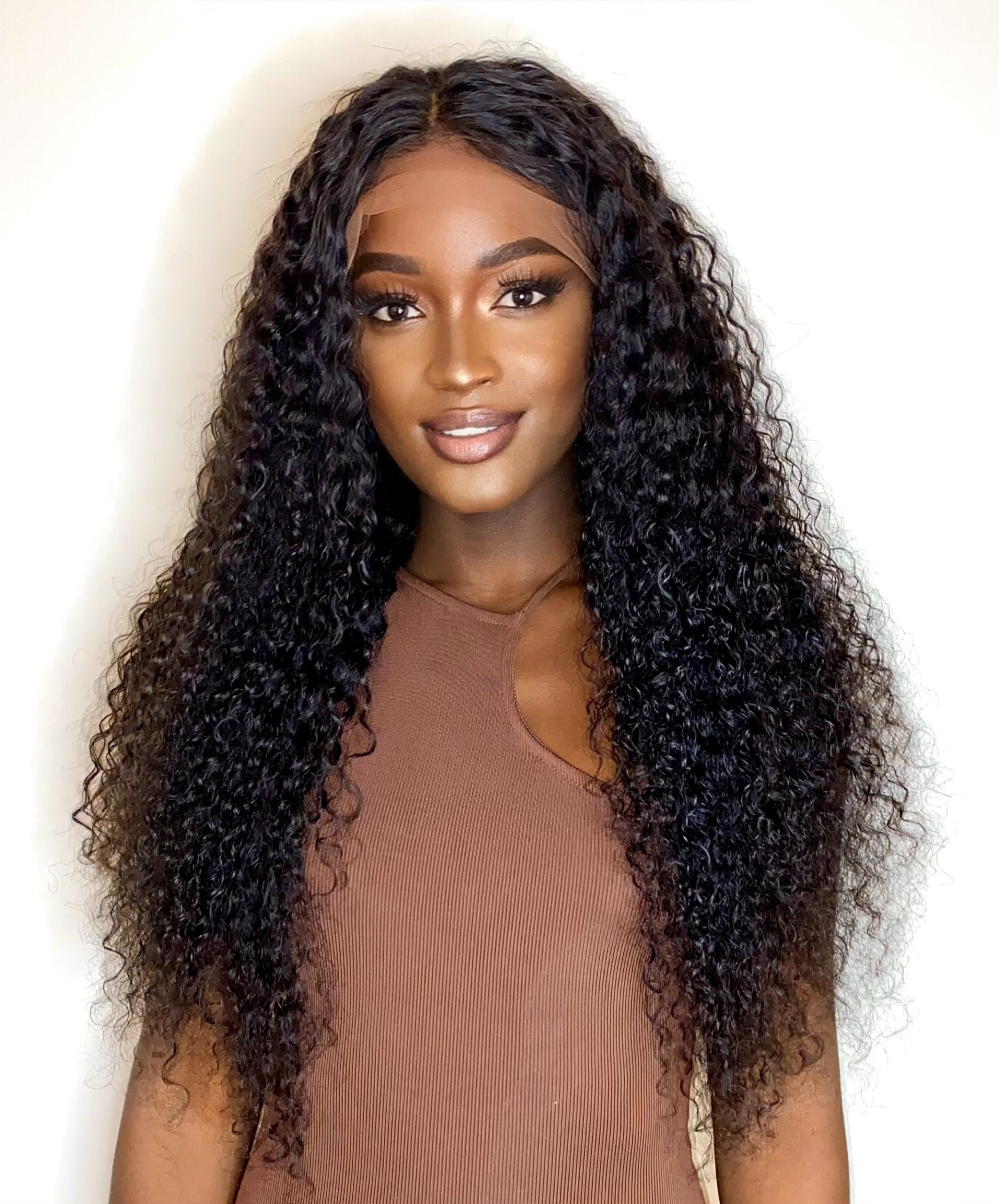 Peruca de lace Hd “deep wave”